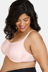 Zivame True Curv Double Layered Wired Full Coverage Super Support Bra - Impatience Pink — thumbnail 3